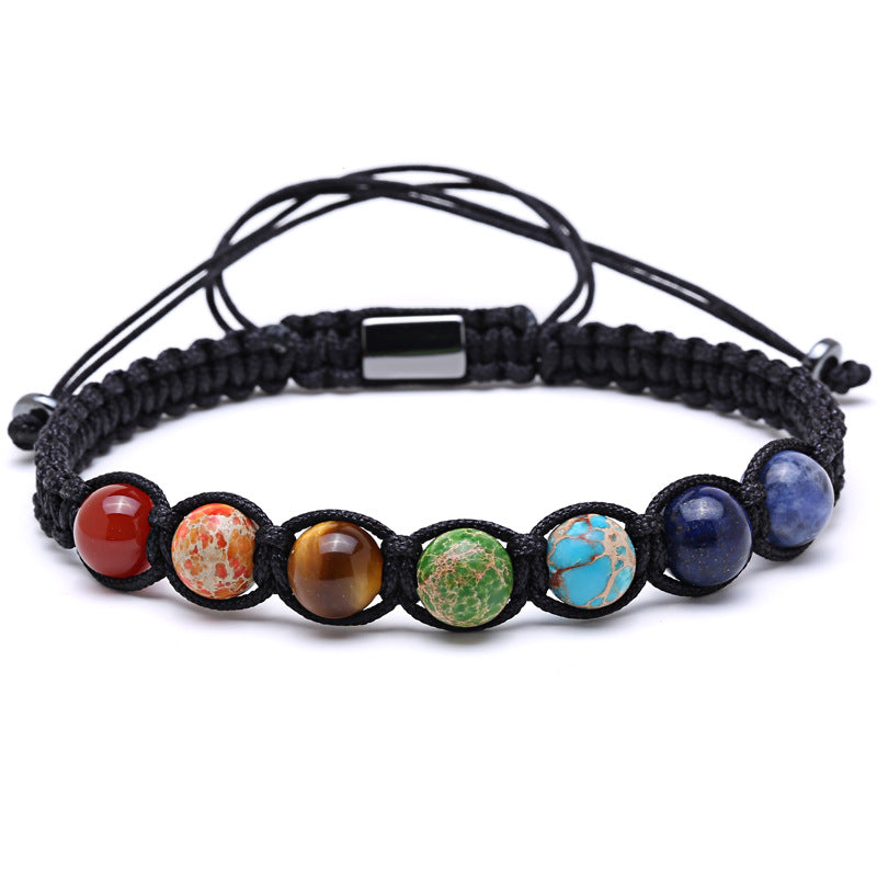 Braided Chakra Bracelet