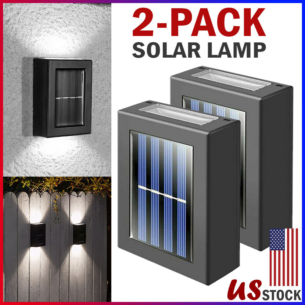 Solar Accent Box Lights (2)