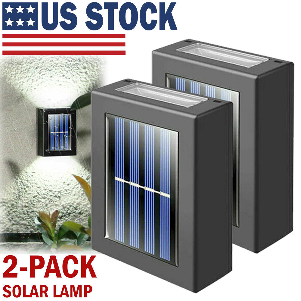 Solar Accent Box Lights (2)