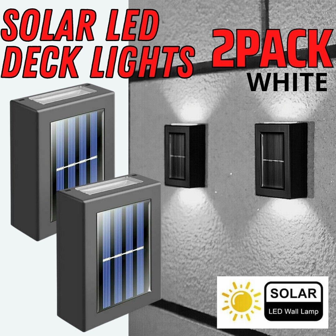 Solar Accent Box Lights (2)