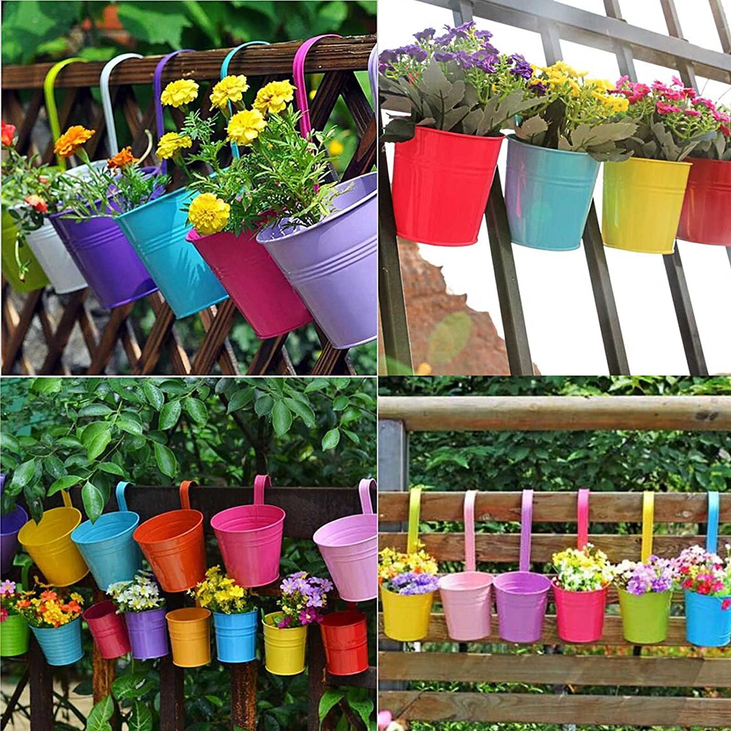 10pc Hanging Planter Pots