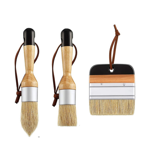 Chalk Paint Brushes - 3pc