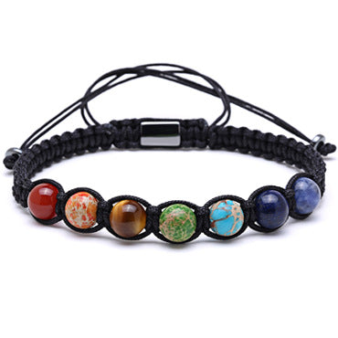 Braided Chakra Bracelet