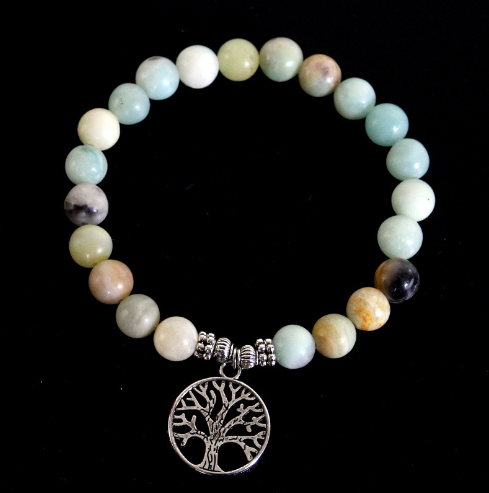 Stone Charm Bracelet