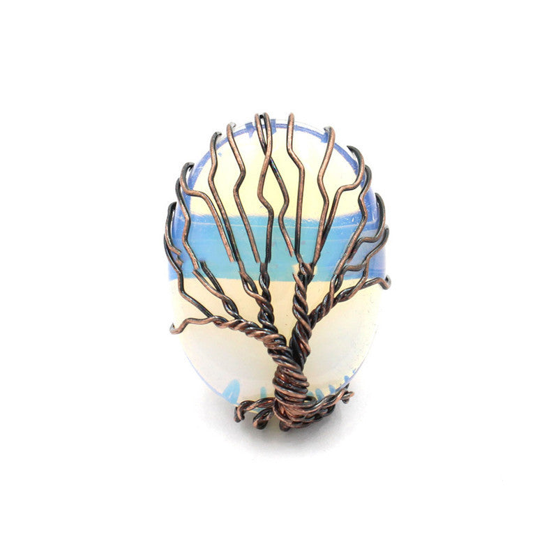 Tree Of Life Stone Ring