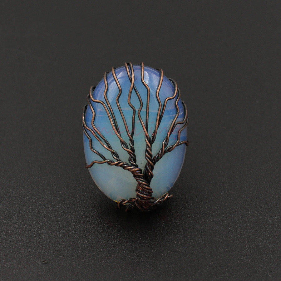 Tree Of Life Stone Ring