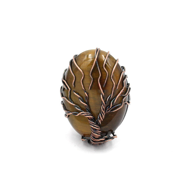 Tree Of Life Stone Ring